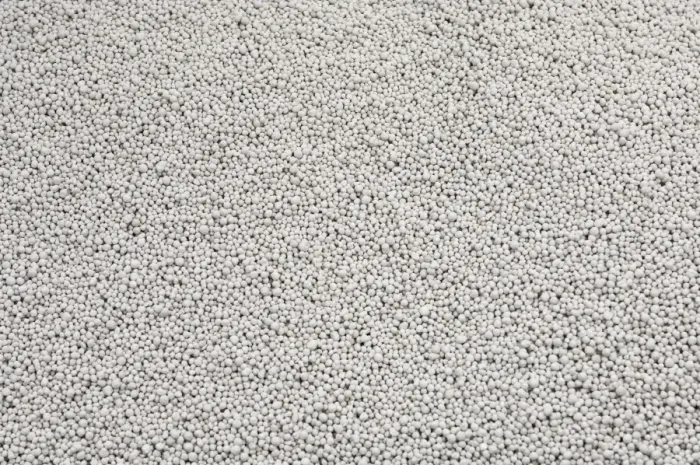 Framed Print : Nitrogen granular fertilizer, close-up of granules, Sweden, may Framed Print : Nitrogen granular fertilizer, close-up of granules, Sweden, may