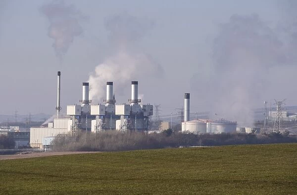 Nuclear fuel reprocessing site, Sellafield, Cumbria, England, February