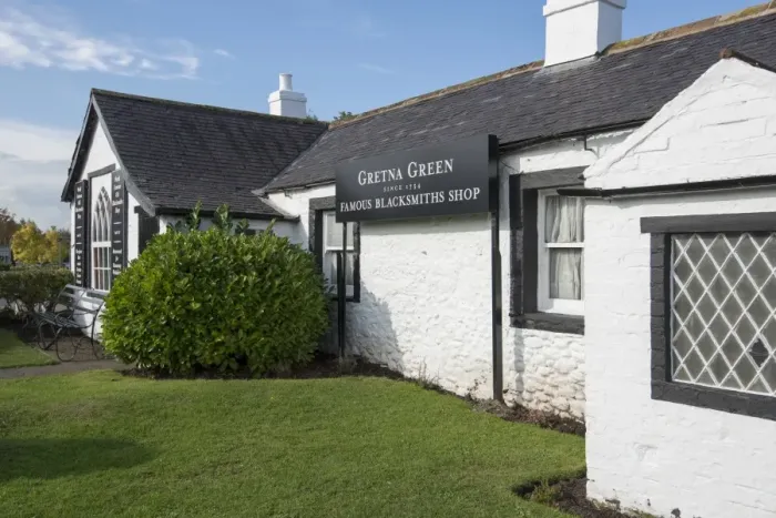Framed Print : The Old Blacksmiths Shop, Gretna Green, Dumfries and Galloway, Scotland, October Framed Print : The Old Blacksmiths Shop, Gretna Green, Dumfries and Galloway, Scotland, October