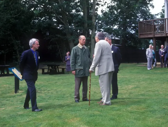 Framed Print : The opening of Redgrave and Lopham Fen by Prince Philip on the 3rd June 1998 Framed Print : The opening of Redgrave and Lopham Fen by Prince Philip on the 3rd June 1998