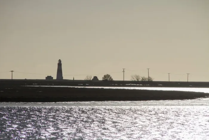 Framed Print : Orfordness Lighthouse built in 1792 and decommissioned in 2013