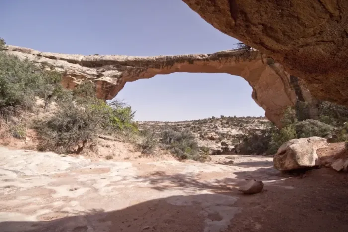 Framed Print : Owachomo Bridge at Natural Bridges National Monument, which is in southeast Utah, America Framed Print : Owachomo Bridge at Natural Bridges National Monument, which is in southeast Utah, America