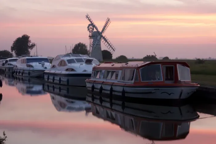 Framed Print : Pleasure boats moored near windpump at sunset, Thurne Windpump (Morses Mill), Thurne Dyke, River Thurne Framed Print : Pleasure boats moored near windpump at sunset, Thurne Windpump (Morses Mill), Thurne Dyke, River Thurne