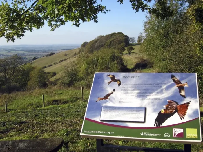 Framed Print : Red Kites information board at reintroduction site, Aston Rowant N. N. R. Chilterns, Oxfordshire, England, october Framed Print : Red Kites information board at reintroduction site, Aston Rowant N. N. R. Chilterns, Oxfordshire, England, october
