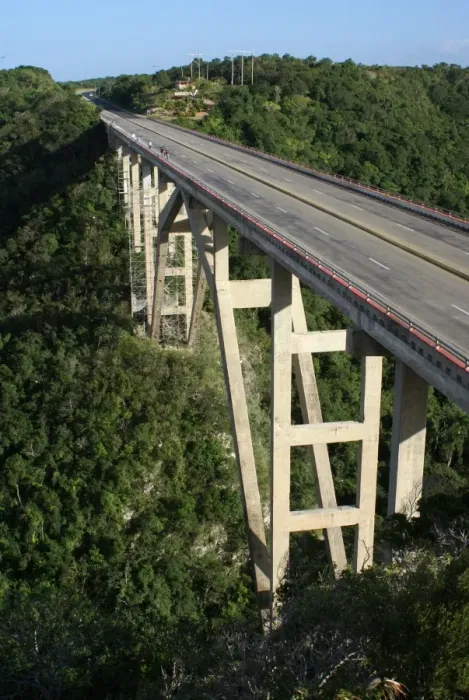 Framed Print : Road bridge over canyon, highest bridge in Cuba, Bridge of Bacunayagua, border between Matanzas Province Framed Print : Road bridge over canyon, highest bridge in Cuba, Bridge of Bacunayagua, border between Matanzas Province