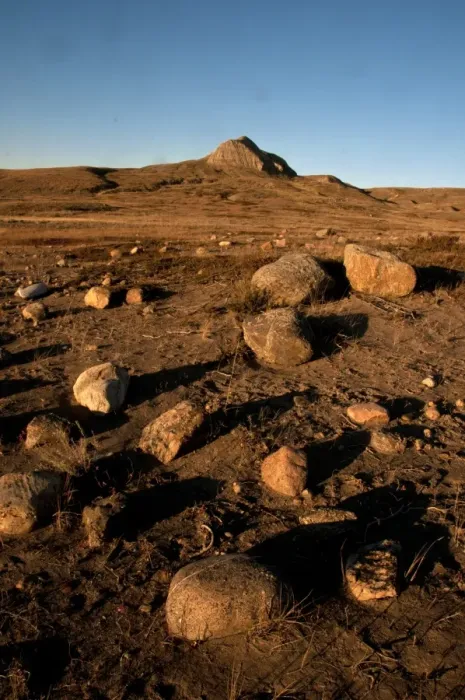 Framed Print : Rocks in shortgrass prairie habitat, West Bloc, Grasslands N. P. Southern Saskatchewan, Canada, october Framed Print : Rocks in shortgrass prairie habitat, West Bloc, Grasslands N. P. Southern Saskatchewan, Canada, october