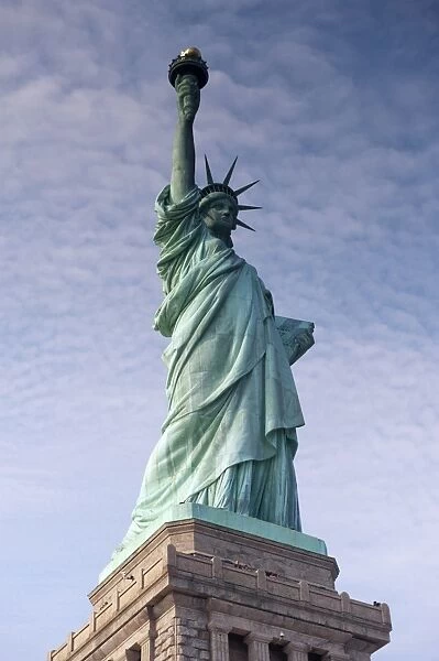 Statue of Liberty, Liberty Island, New York Harbor, New York City, New York State, U. S. A. september