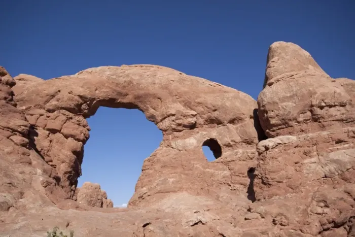 Framed Print : Turret Arch at Arches National Park, Utah, America Framed Print : Turret Arch at Arches National Park, Utah, America