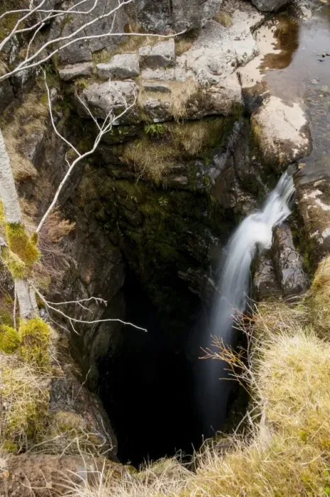 Framed Print : Upland stream flowing into chasm, Fell Beck, Gaping Gill, Ingleborough, Yorkshire Dales N. P Framed Print : Upland stream flowing into chasm, Fell Beck, Gaping Gill, Ingleborough, Yorkshire Dales N. P