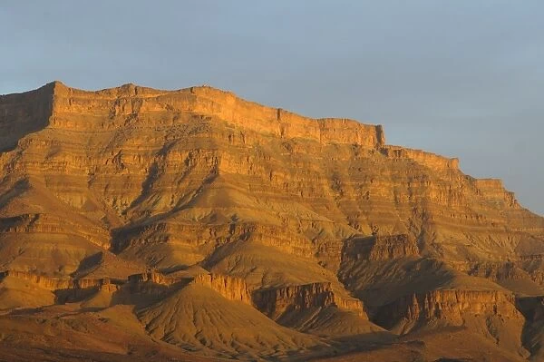 View of desert mountains, Sahara, Morocco, january