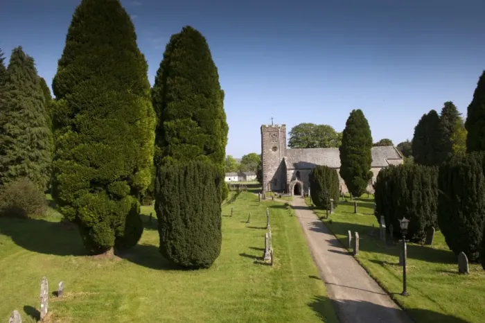 Framed Print : View of headstones and yew trees in churchyard of parish church, St. Oswalds Church, Ravenstonedale, Westmorland Framed Print : View of headstones and yew trees in churchyard of parish church, St. Oswalds Church, Ravenstonedale, Westmorland