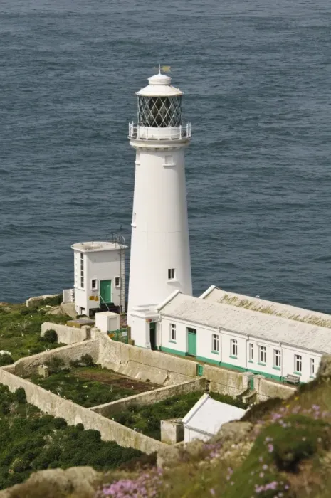 Framed Print : View of lighthouse, South Stack Lighthouse, Holyhead, Holy Island, South Stack Cliffs RSPB Reserve, Anglesey, Wales Framed Print : View of lighthouse, South Stack Lighthouse, Holyhead, Holy Island, South Stack Cliffs RSPB Reserve, Anglesey, Wales