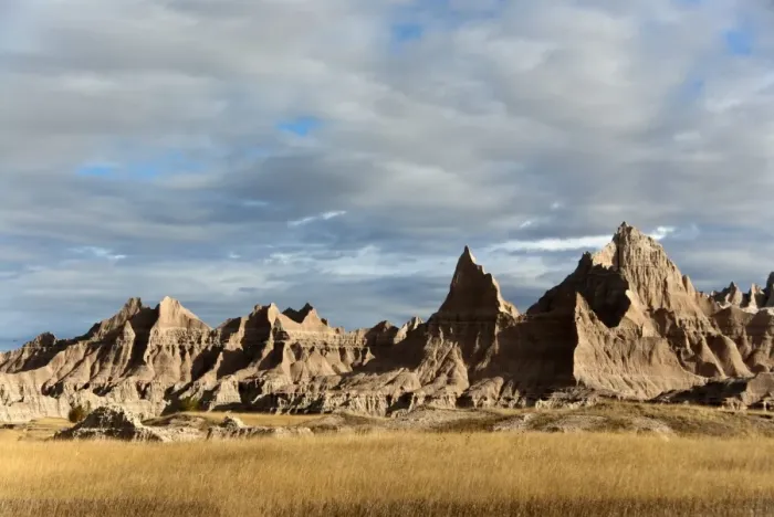 Framed Print : View of prairie and eroded rock formations, Badlands N. P. South Dakota, U. S. A. september Framed Print : View of prairie and eroded rock formations, Badlands N. P. South Dakota, U. S. A. september