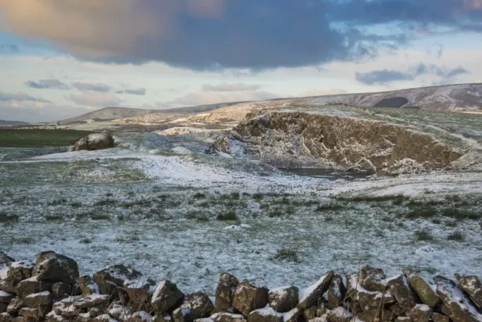 Framed Print : View of snow covered upland landscape, near Whitewell, Clitheroe, Forest of Bowland, Lancashire, England, January Framed Print : View of snow covered upland landscape, near Whitewell, Clitheroe, Forest of Bowland, Lancashire, England, January