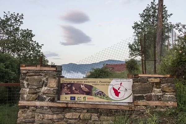 The vulture reintroduction centre at Rakitna, near Kresna gorge Bulgaria