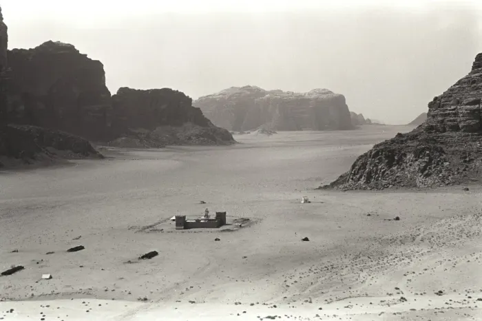 Framed Print : Wadi Rum Fort, Jordan 1963 Framed Print : Wadi Rum Fort, Jordan 1963