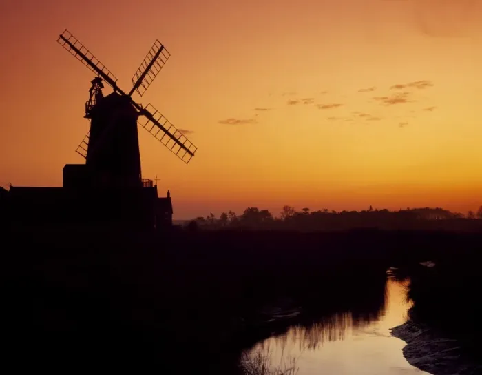 Framed Print : Windmill silhouetted at sunset, Cley Windmill, Cley-next-the-Sea, North Norfolk, England Framed Print : Windmill silhouetted at sunset, Cley Windmill, Cley-next-the-Sea, North Norfolk, England