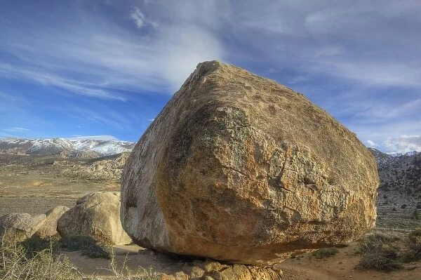 CA, Bishop, Buttermilk Country, the Buttermilk boulders