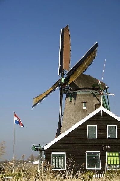 Europe, The Netherlands (aka Holland), Zaandam. Zaanse Schans, historic open air