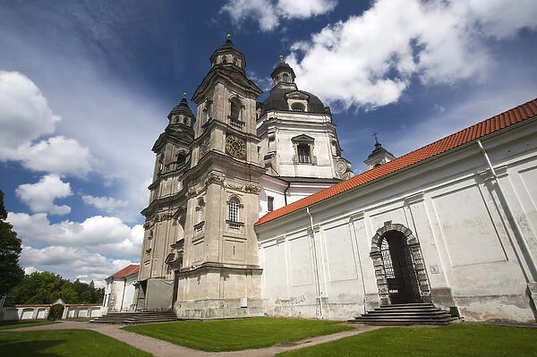 Lithuania, Central Lithuania, Kaunas-area, Pazaislis Monastery, exterior