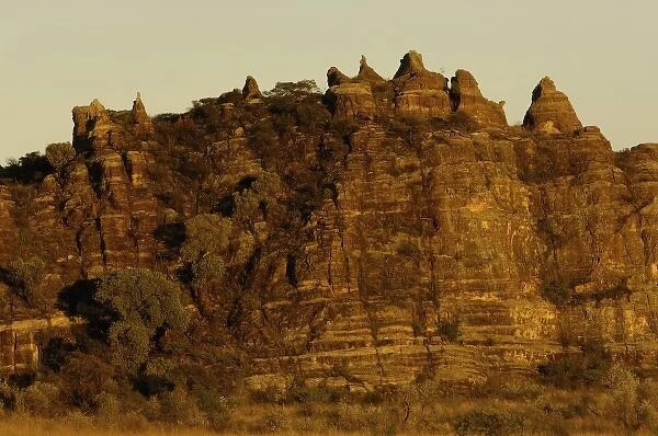 Sandstone Massif. Isalo National Park. MADAGASCAR. Isalo was declared a National Park in 1962