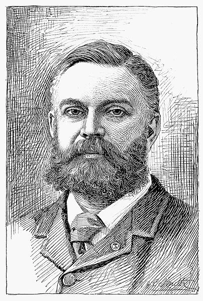 ALBERT AUGUSTUS POPE (1843-1909). American bicycle and automobile manufacturer
