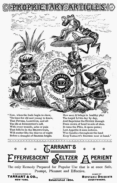 American advertisement, 1887