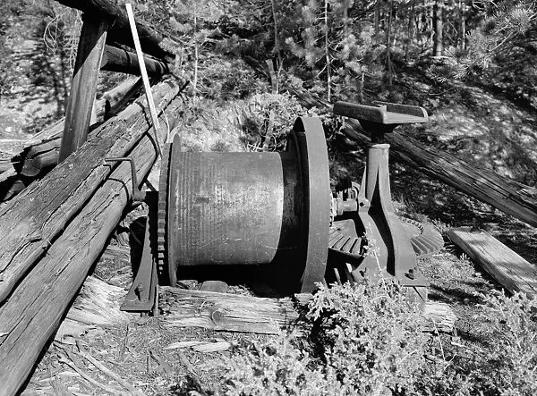 IDAHO: GOLD MINE. The Gold Dust Mine, Mill, & Camp Complex in Salmon, Idaho. Photograph