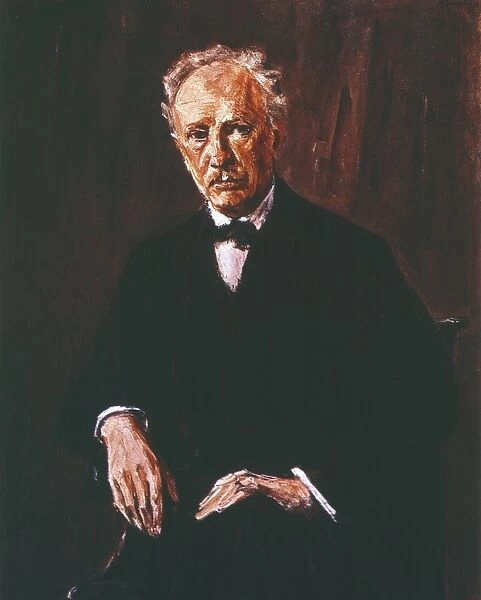 RICHARD STRAUSS (1864-1949). German composer and conductor. Oil on canvas, 1918
