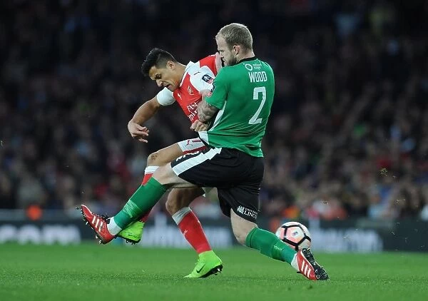 Arsenal's Alexis Sanchez vs. Bradley Wood: FA Cup Quarter-Final Showdown at Emirates Stadium