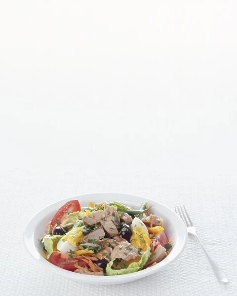 Bowl of salad nicoise