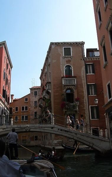 Buildings along canal, Venice, Italy
