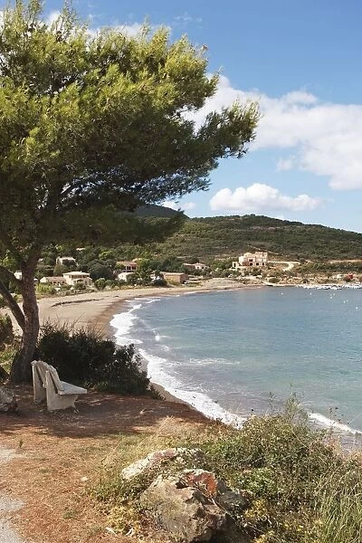 Corsica, Galeria, beach views