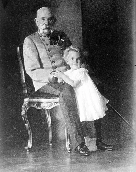 Franz Joseph I (1830-1916), Emperor of Austria and King of Hungary 1848-1916, with