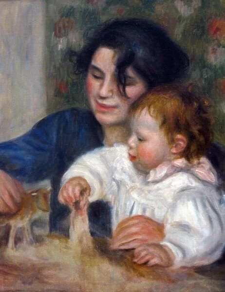 Gabrielle et Jean, 1895. Oil on canvas. Pierre-Auguste Renoir (1841-1919) French painter