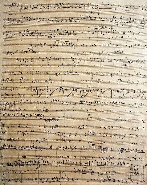 Germany, Bayreuth, Rienzi, the Last of the Tribunes, autograph score