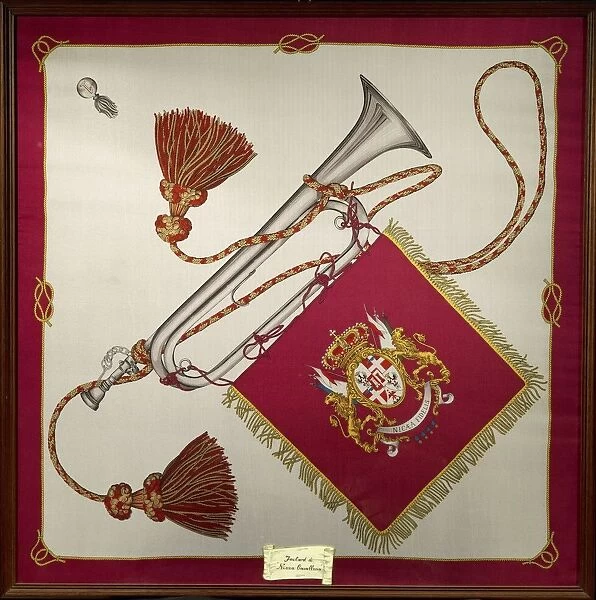 Italy, Scarf of the Regiment of the Nice Cavalry