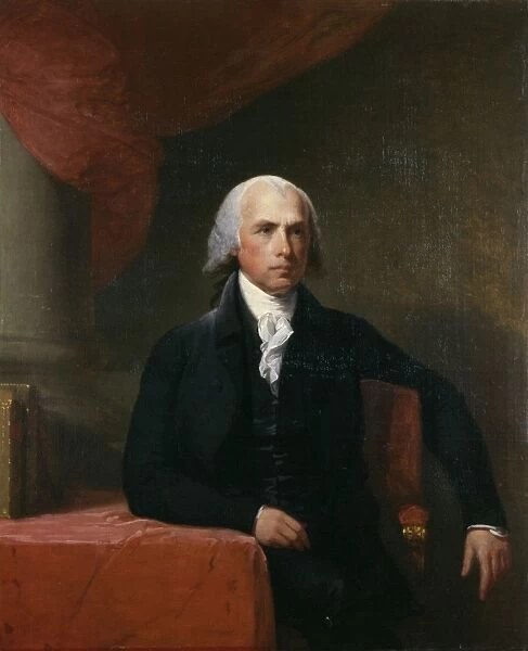 James Madison (1751-1936) American politician and political philosopher, Fourth