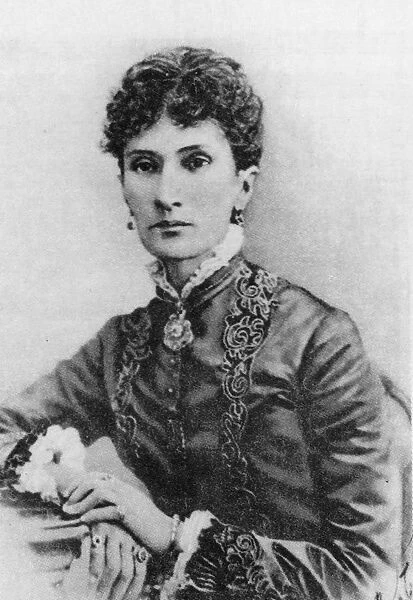 Nadezhda von Meck (1831 - 1894) Russian businesswoman, who is best known today for