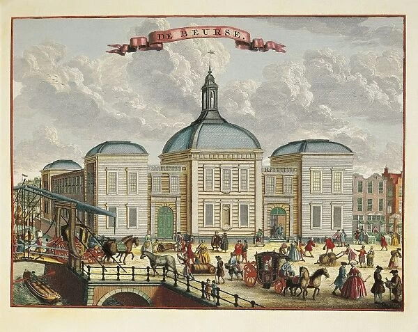 Netherlands, rotterdam, Rotterdam Stock Exchange in 1694