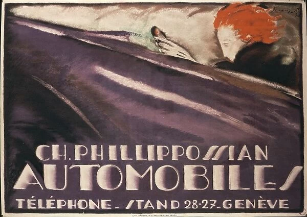 Phillippossian, by Charles Loupot (1892-1962), poster, 1920