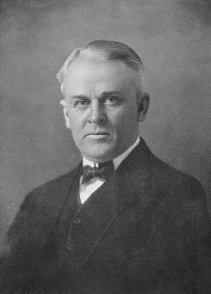 Robert Andrews Millikan (1868-1953) American physicist. 20th century. Awarded Nobel