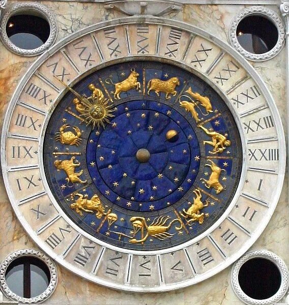 St Marks Astrological Clock is housed in the St Marks Clock tower, on St