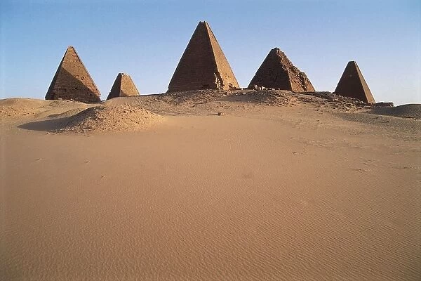 Sudan, Nubia, Pyramids of Black Pharaohs