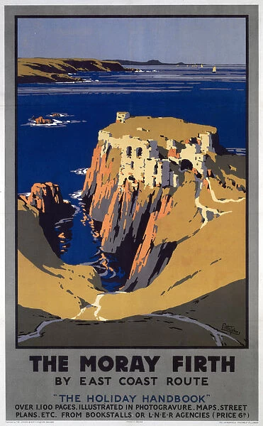 The Moray Firth, LNER poster, 1923-1947