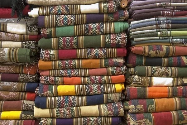 colorful argentine blankets
