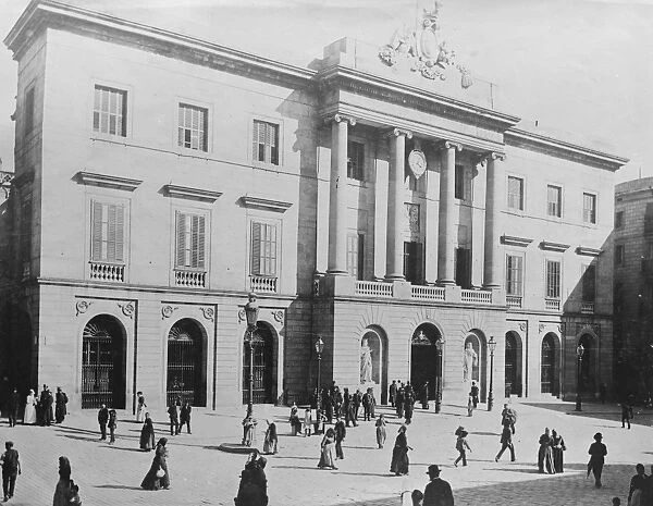 Barcelona. The Town Hall. 14 September 1923