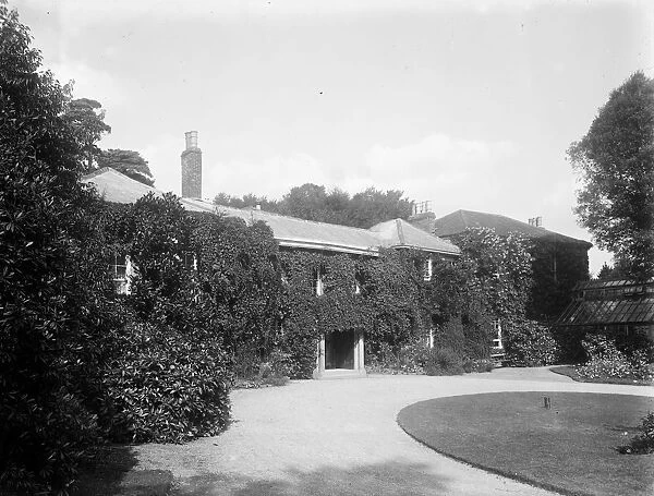 Bosvigo House, Bosvigo Lane, Truro, Cornwall. Early 1900s