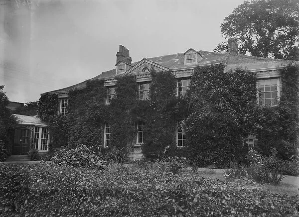 Truro Vean House, Truro, Cornwall. Early 1900s