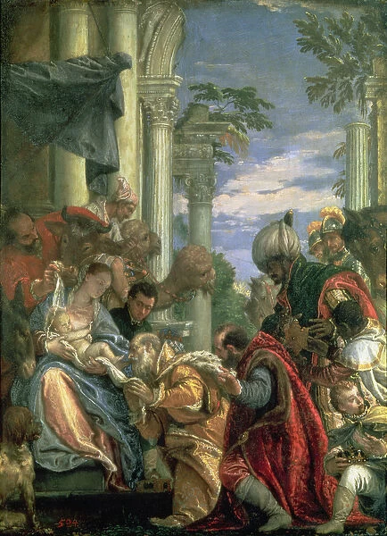 Adoration of the Magi, 1570s (oil on canvas)